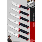 Soft Grip Mutfak Bıçak Seti Et Ekmek Sebze Bıçağı 6 Lı Set Günlük Kullanım (Mtf-060)