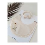 SOFT Kız bebek mama önlüğü papatya 2 li set