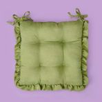 Soft Nora Sandalye Minderi - Yeşil - 40X40 Cm