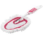 Soft On Mikrofiber Toz Alıcı Pratik Ergonomik Yer Silme - Duvar Silici - Lavabo/Klozet Temizleyici El Boy ÇOK RENKLİ Püsküllü Değiştirilebilir KOKULU Temizlik Bezi Mix Easyso3460