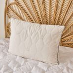 Soft Pamuk Yastık - Beyaz - 50X70 cm - 10 x 30 cm - Çok Renkli