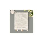 Soft Piene Yüz Havlusu - Ekru / Bej - 50X90 cm - 10 x 10 cm - Çok Renkli