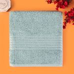 Soft Samantha Yüz Havlusu - Mavi - 50X100 cm - 10 x 10 cm - Çok Renkli