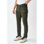 Soft Shell Rüzgar, Su & Soğuk Geçirmez Içi Polarlı Kışlık Taktik Pantolon E218-8 - 3XL - Haki