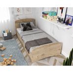 Soft Tek Kişilik Mdf Karyola - 90 x 190 CM Yataklarla Uyumlu