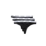 Soft Touch Kadın String Külot - Zebra Siyah XS