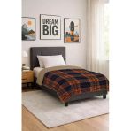 Soft Touch Tek Kişilik Modern Konfor Serisi Termal Battaniye Bt0012 Renkli 145 X 200