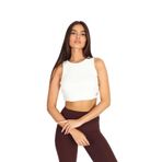 Softandbasic Halter Yaka Biyeli Atlet Beyaz XL