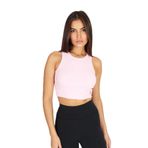 Softandbasic Halter Yaka Biyeli Atlet Pembe S