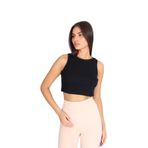 Softandbasic Halter Yaka Biyeli Atlet Siyah L