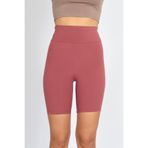 Softandbasic Kadın Bıker Toparlayıcı Spor Tayt Rose L