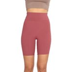 Softandbasic Kadın Bıker Toparlayıcı Spor Tayt Rose XL