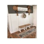 softclass Iskandinav Duvar Çitası 1 Paket ( 5 Adet) 100x8 cm Dekoratif Mdf Duvar Çitası