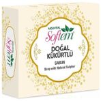 Softem Doğal Kükürtlü Sabun 130 gr Antiseptik Özellikli Paraben İçermeyen Temizleyici