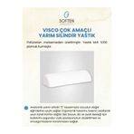 SOFTEN ORTHOPEDICS ÇOK AMAÇLI YARIM SİLİNDİR HORLAMA YASTIĞI
