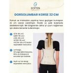 Soften Orthopedics Dorselomber Korse – XXLarge - XXL-5 (115 - 130 cm)