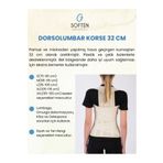 SOFTEN ORTHOPEDICS DORSOLUMBAR KORSE - SMALL