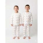 Softify 1.5 Tog Premium 2 Parça Uyku Tulumu - Tuvalet Eğitimine Uygun - Gökkuşağı - Beyaz - XS