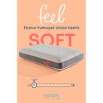 Softlife Feel Soft Visko Yastık - Ekstra Yumuşak Visco Ortopedik Yastık 60x40x12cm