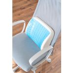 Softlife Jelli Ortopedik Visco Bel Yastığı Ofis Araba Koltuk Yastığı Serinleten Yastık 38x32x12