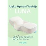 Softlife LUNA Visko Apne Yastığı Horlama Azaltıcı Ortopedik Visco Yastık 67x36x13cm - 67 x 35 x 12 cm - Beyaz