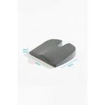 Softlife Ortopedik Eğimli Visco Minder Ofis Araba Koltuk Oturma Minderi 42x40x9x2 cm