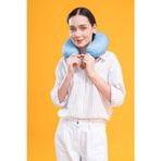 Softlife Visco Seyahat Yastığı Boyun Yastığı Mavi - 30x30x9 cm