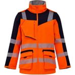 Softshell Kırçıllı Reflektörlü Parka Iş Montu Turuncu