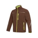 Softshell Mont - Spor Mont - Kahverengi - Sarı