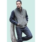 Softshell Yelek Erkek Rüzgar Geçirmez Su Itici Nefes Alabilir FY82 Fiyort Kenai Outdoor - Haki - 2XL