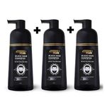 Softto Plus Beyaz Saçlar İçin 3x350 ml Siyah Şampuan