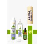 Softto Plus BİBERİYE ŞAMPUAN TONİK VE YAĞ 3 LÜ SAÇ BAKIM SETİ