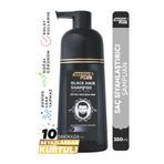 Softto Plus Black Hair Beyaz Saçlar Için Saç Siyahlaştırıcı Doğal Görünümlü Şampuan 350ml