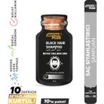 Softto Plus Black Hair Doğal Görünümlü Saç Siyahlaştırıcı Anında Etkili Şampuan Boya 25 mlX10 Adet