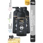 Softto Plus Saç Siyahlaştırıcı Anında Etkili Doğal Görünümlü Şampuan 350 Ml X 3 - yok
