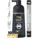 Softto Plus Sampoo Saç Siyahlaştırıcı Krem Şampuan 350ML Kokusuz Pamuk Karışımı Sürdürülebilir Malzeme
