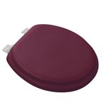 Softy Bordo Classic Düz Yumuşak Klozet Kapağı