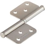 Sofuoğlu Cerman Yönsüz Menteşe 12CM Saten Boyalı 2mm - 12 cm x 2 mm