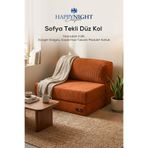 Sofya Tekli Koltuk Düz Kol | Oyun Koltuğu | Sünger Koltuk | Sinema Koltuğu. 90x90 CM (Kiremit)