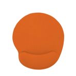 Sogex Bilek Destekli Jel Mouse Pad,Ergonomik Kaymaz Taban,Oyun ve Ofis için Fare Altlığı,Suya Dayanıklı (TURUNCU)