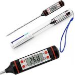 Sogud Dijital Gıda Termometresi – Hızlı Okuma Mutfak Termometresi, Paslanmaz Çelik Prob, Lcd Ekran, -50°C ~ 300°C Ölçüm Aralığı, Et Süt Bbq Fırın İçin Hassas Termometre