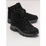 Soğuk Geçirmez Unisex Uzun Outdoor Trekking Bot Ayakkabı Vizon - Siyah