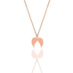 Söğütlü Silver Gümüş rose kanat kolye [barcode]