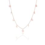 Söğütlü Silver Gümüş Rose Kısmet Şans Kolyesi