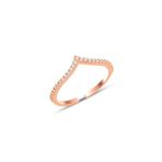 Söğütlü Silver Gümüş rose zirkon taşlı alttan ayarlanabilir tutku yüzük [barcode]