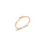 Söğütlü Silver Gümüş rose zirkon taşlı ayarlamalı elegant gümüş yüzük