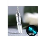 Söğütlü Silver Kadın Gümüş Renk Değiştiren Kum Saati Kolye