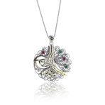 Söğütlü Silver osmanlı tuğrası telkari kolye