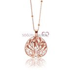 Söğütlü Silver Özel tasarım ağaç kolye