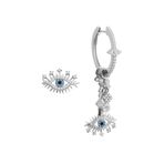 Söğütlü Silver SGTL10144RODAJ Gümüş Lareyn Şans Küpe